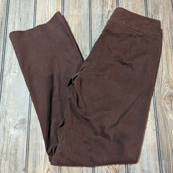 Pendleton size 6 brown pants in soft cotton - Picture 1 of 7